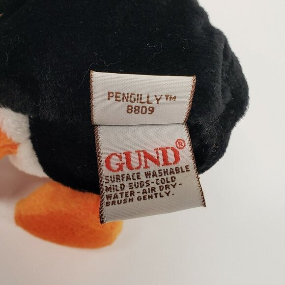 Gund 7" Pengilly Penguin Winter Christmas Holiday Scarf  Plush - Picture 6 of 6